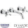 Grohe Atrio 3-Hole Basin Mixer S-Size Spare Parts